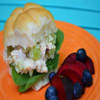 Sweet and Crunchy Chicken Salad Sandwiches_image