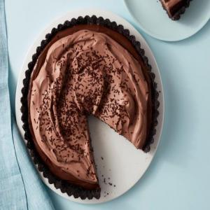 Chocolate Tart with Cocoa Whipped Cream_image