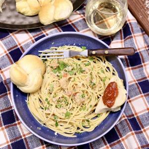 Pasta with Clam Sauce_image