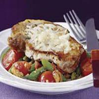 Pork Chops with Walnuts and Veggies image