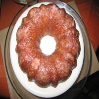 Lemon Pound Cake With Chambord Glaze_image