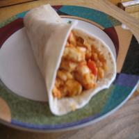 Nacho Chicken and Rice Wraps (4 Ww Points) image