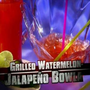 Grilled Watermelon and Jalapeno Bowla image