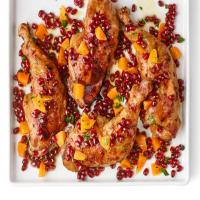 Roasted Chicken with Pomegranate Salsa image
