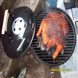 A Whole Chicken on the Grill image