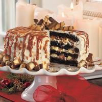 Cheesecake-Stuffed Dark Chocolate Cake Recipe - (4.3/5)_image