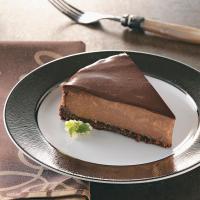 Chocolate-Topped Chocolate Cheesecake image