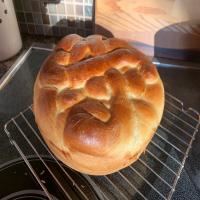 Easter Bread in the bread machine image