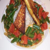 Curried Tofu and Green Beans image