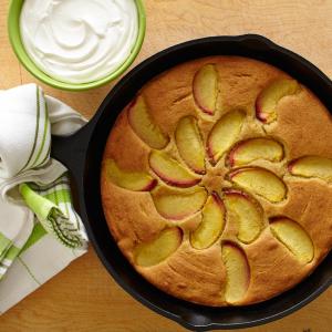 Peach Skillet Cake with Sorghum Flour image