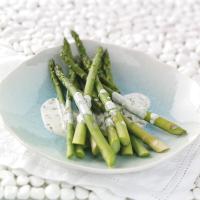 Asparagus with Tarragon Lemon Sauce_image