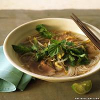 Vietnamese Beef Noodle Soup with Ginger_image