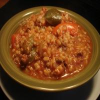 Stuffed Bell Peppers Soup image