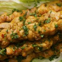 Chicken Satay Skewers Recipe by Tasty image