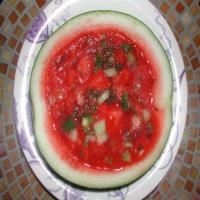 Watermelon Tomato Gazpacho image