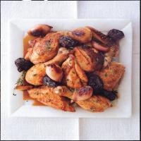Chicken with Shallots, Prunes, and Armagnac image
