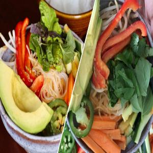 Vegan Spring Roll In A Bowl Recipe by Tasty image
