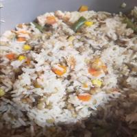 Rice and Lentils from a Rice Cooker image