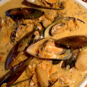 Mussel, Fish and Butternut Chowder ... or Stew! image