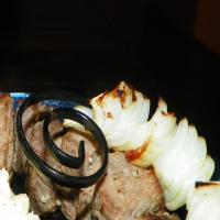 Grilled Boneless Sirloin and Vidalia Onion Skewers image