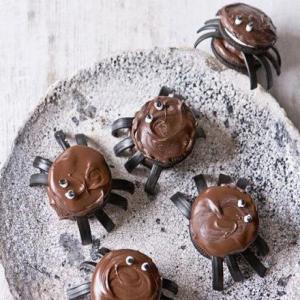 Chocolate spider cookies_image