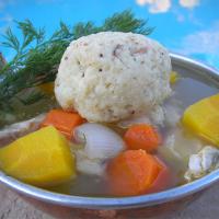 Angel Family Chicken Soup with Matzo Balls image