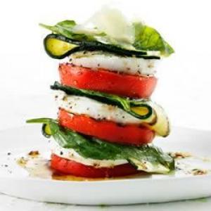 Roasted Tomato and Zucchini Salad_image