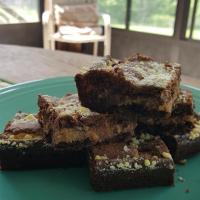Peanut Butter Cake Mix Brownies_image