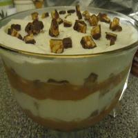 Chocolate Croissant Bread Pudding Trifle_image