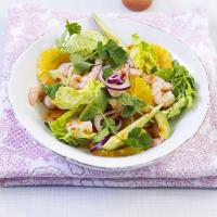 Prawn salad with orange, red onion & avocado_image