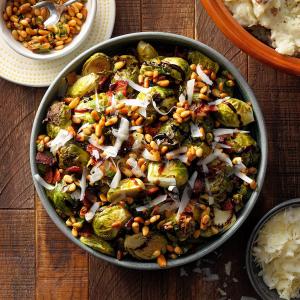 Balsamic Brussels Sprouts with Bacon_image