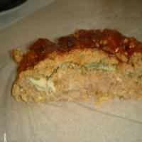 Low Carb Stuffed Meatloaf image