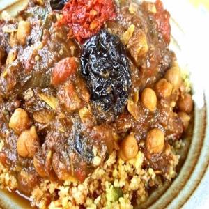 L'ham Lahlou - Algerian Sweet Lamb Dish._image