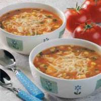 Quick and Spicy Chicken Rice Soup_image