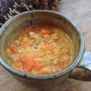 Chicken Barley Soup with Sweet Potato_image