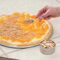 Peaches 'n' Cream Pizza image