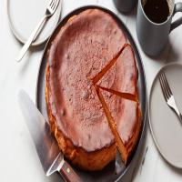 Basque-style Sweet Potato Cheesecake image