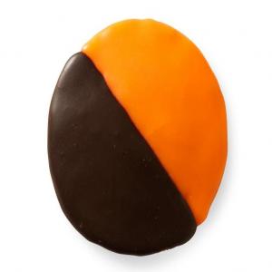 Black-and-Orange Cookies image
