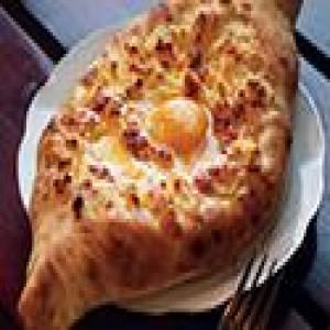 Cheese and Egg Breakfast Bread image