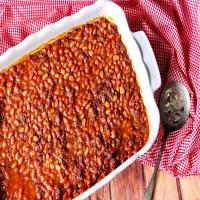 Southern Sausage Baked Beans_image