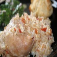 Cheesy Crock Pot Chicken With Rice_image