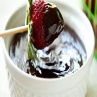 Slow-Cooker Chocolate Fondue image
