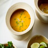 Carrot Soup With Ginger, Turmeric and Lime_image