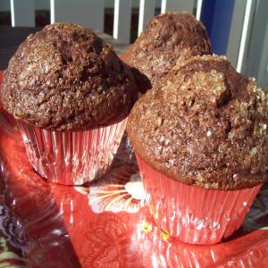 Chocolate-Chocolate Chunk Muffins_image