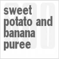 Sweet Potato and Banana Puree_image