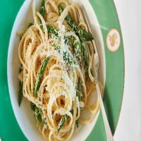 Pasta Alfredo with Lemon and Asparagus image