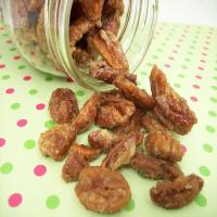 Sugar and Spice Candied Pecans image