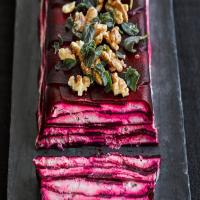 Beetroot and goat's cheese terrine_image