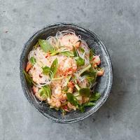 Spicy prawn noodle salad image