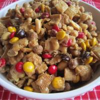 Sweet and Crunchy Popcorn Snack Mix image